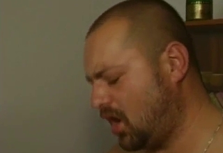 Cumming on his daughter's glasses